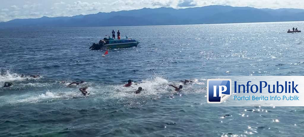 InfoPublik Lomba Renang Pesisir Warnai Rangkaian Sail Tidore 2022