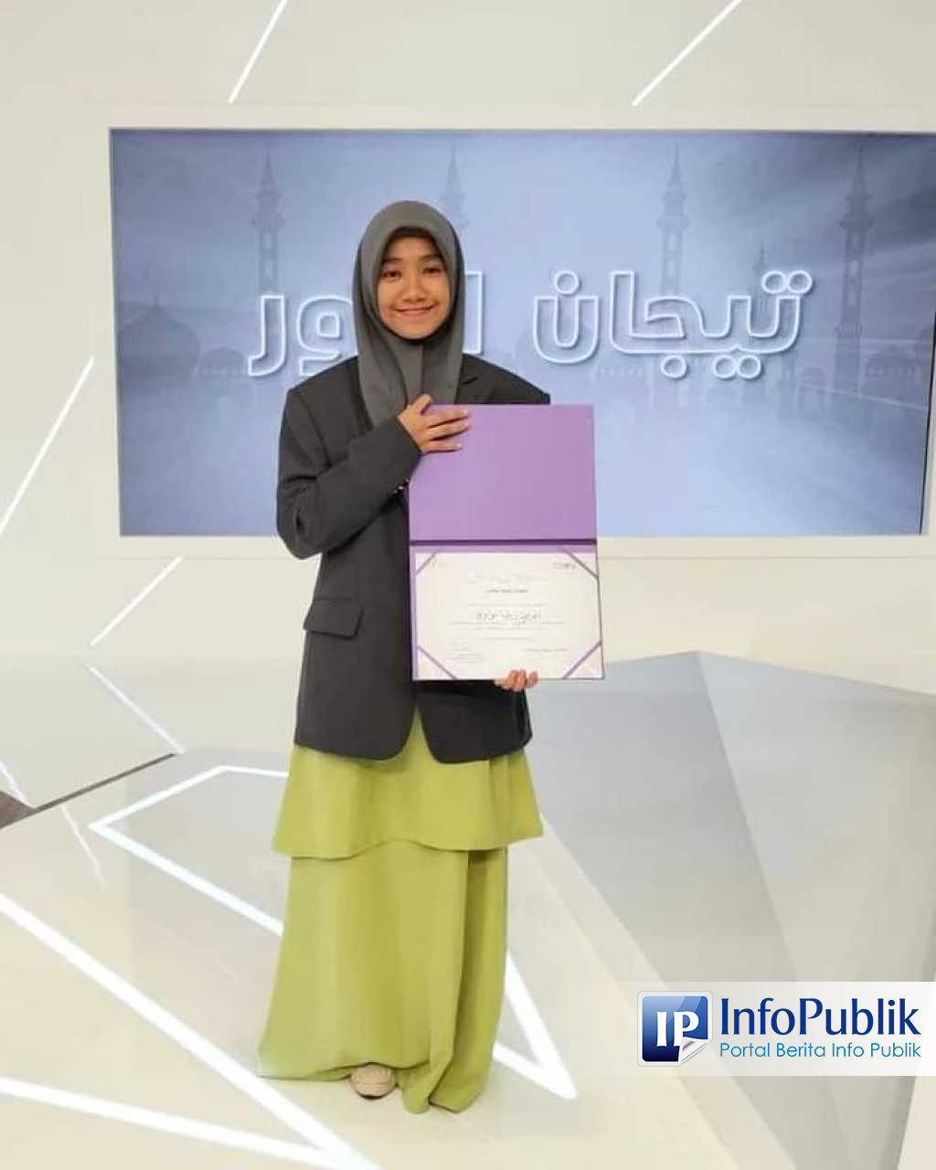 Infopublik Putri Asal Sergai Juara Mtq Internasional Bupati Darma