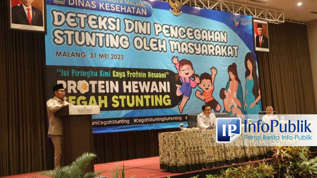 Infopublik Cegah Dan Tangani Stunting Wali Kota Malang Ajak Kerja Tuntas