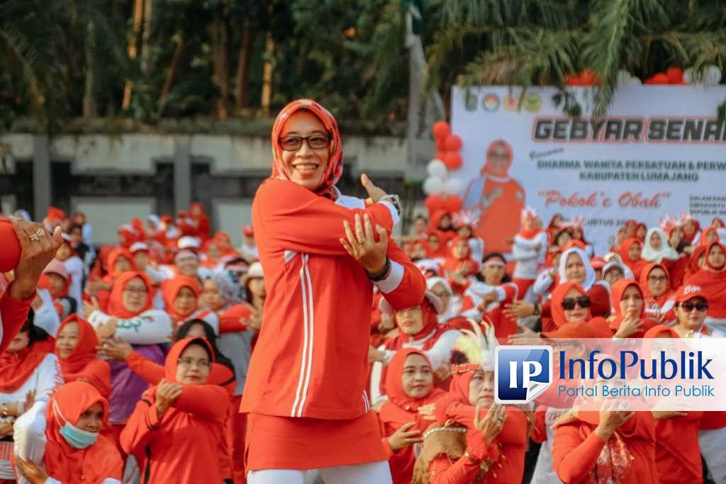 InfoPublik DWP Dan Perwosi Lumajang Diajak Kampanyekan Pola Hidup