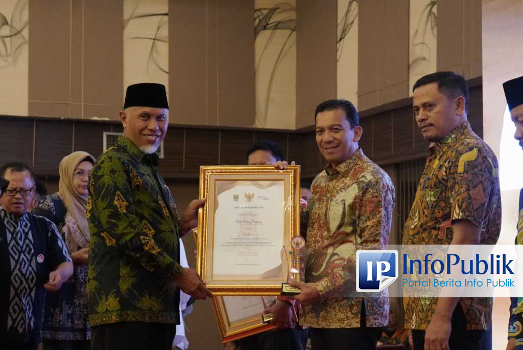 Infopublik Padang Panjang Raih Penghargaan Paritrana Award