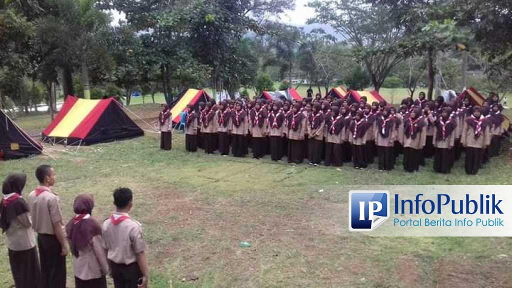 InfoPublik 215 Siswa SMA N 3 Padang Panjang Ikuti Kemah Blok Pramuka