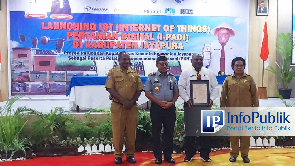 Infopublik Resmi Di Launching I Ot Program Pertanian Digital I Padi