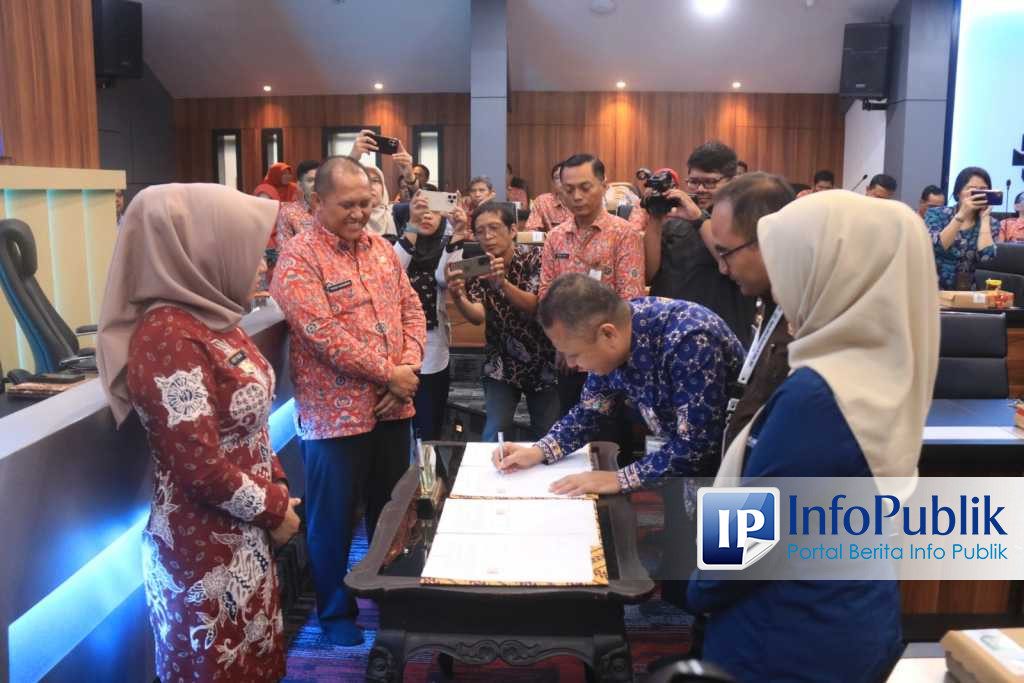 InfoPublik Kejari Dan BPJS Kabupaten Mojokerto Tanda Tangani MoU