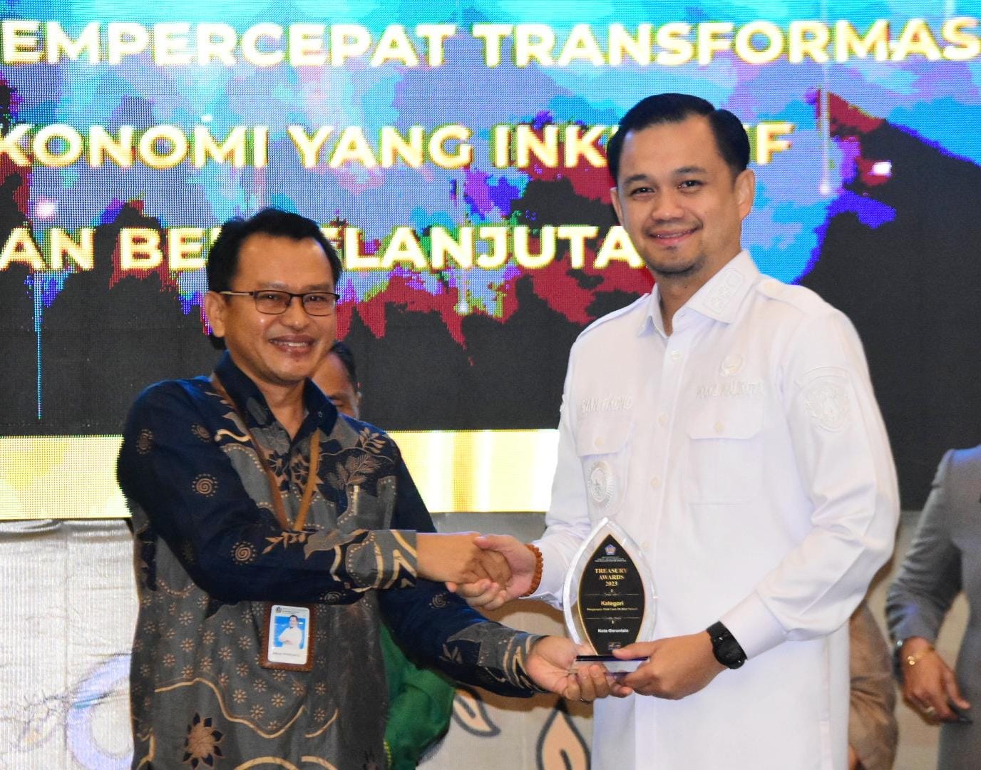 InfoPublik Pemkot Gorontalo Raih Treasury Award 2023