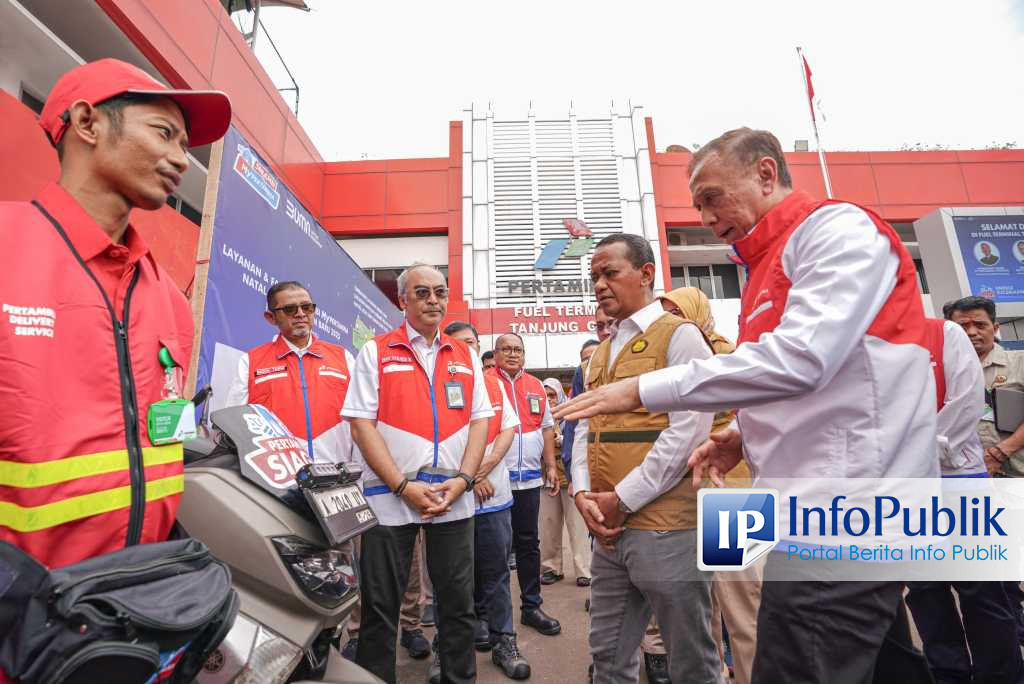 InfoPublik Menteri ESDM Apresiasi Kesiapan Pertamina Pastikan Pasokan