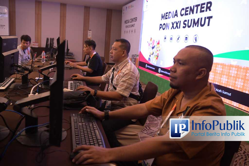 InfoPublik SIARAN PERS Dari Sport Center Hingga Media Center