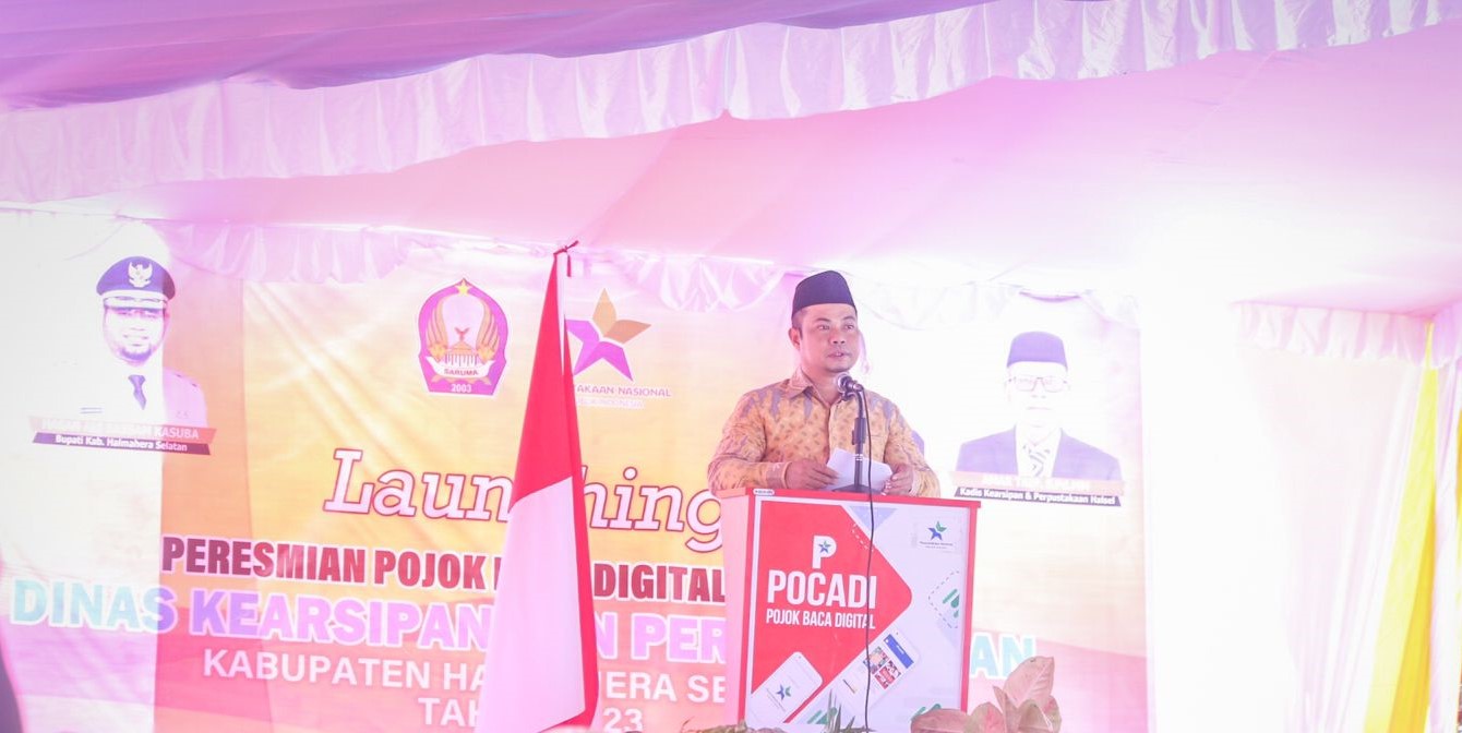 Infopublik Dinas Kearsipan Halsel Gelar Peresmian Pocadi Dan