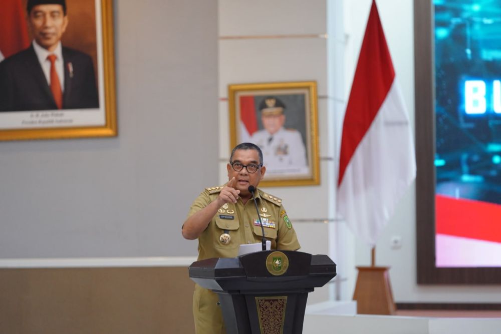 Infopublik Gubernur Riau Paparkan Poin Penting Kebijakan Apbn