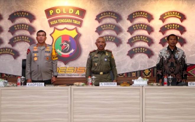 InfoPublik Polda NTT Gelar Rakor Kesiapan Akhir Pelaksanaan Pemilu 2024