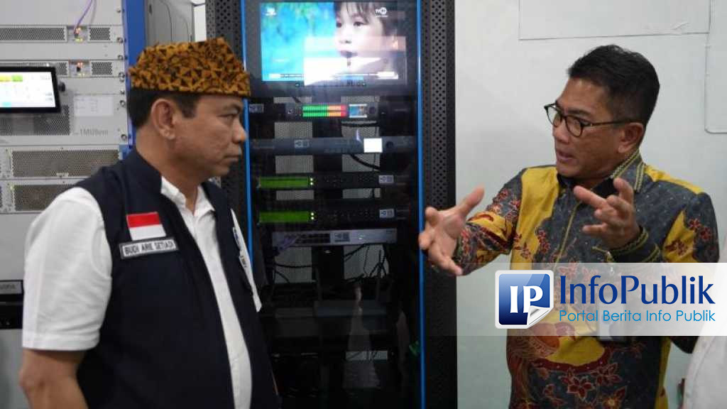 Infopublik Siaran Pers Resmikan Pemancar Digital Menkominfo