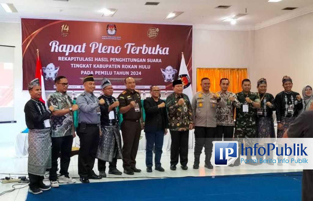 InfoPublik KPU Se Riau Mulai Rapat Pleno Terbuka Rekapitulasi