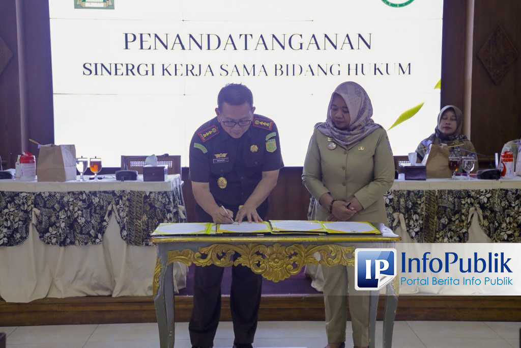 InfoPublik Pemkab Dan Kejaksaan Negeri Sleman Teken MoU Kerja Sama