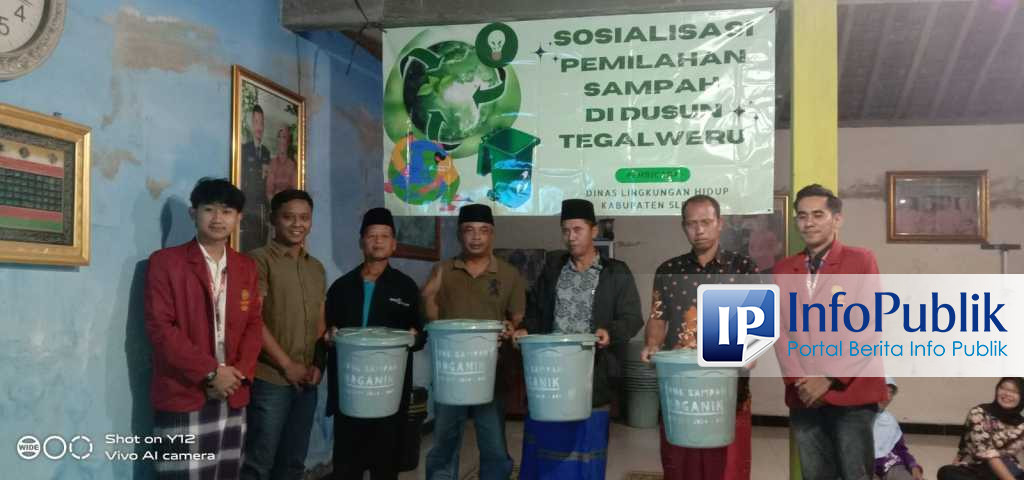 InfoPublik KKN Tematik UMY Adakan Sosialisasi Pemilahan Sampah Di