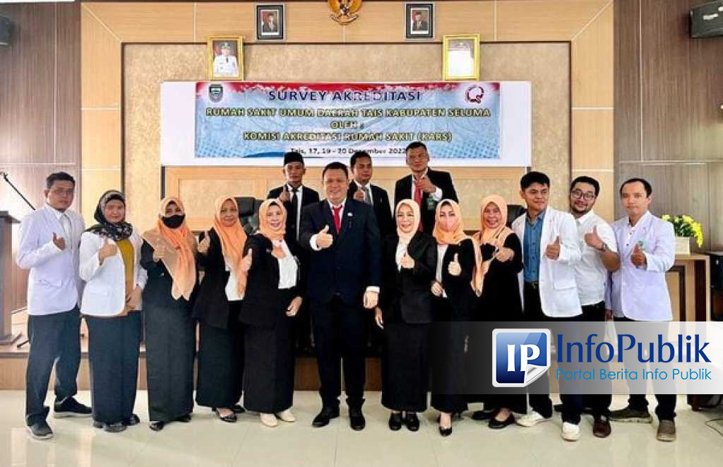 InfoPublik Ikuti Survey Akreditasi RSUD Tais Pastikan Peningkatan