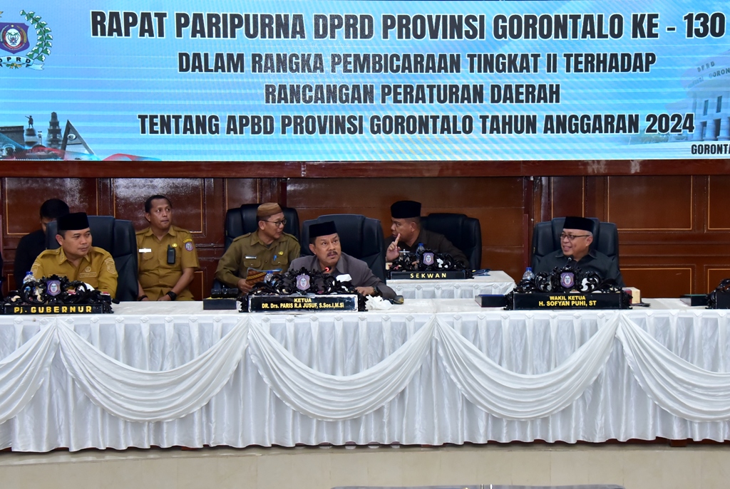 InfoPublik RAPAT PARIPURNA DPRD PROVINSI GORONTALO