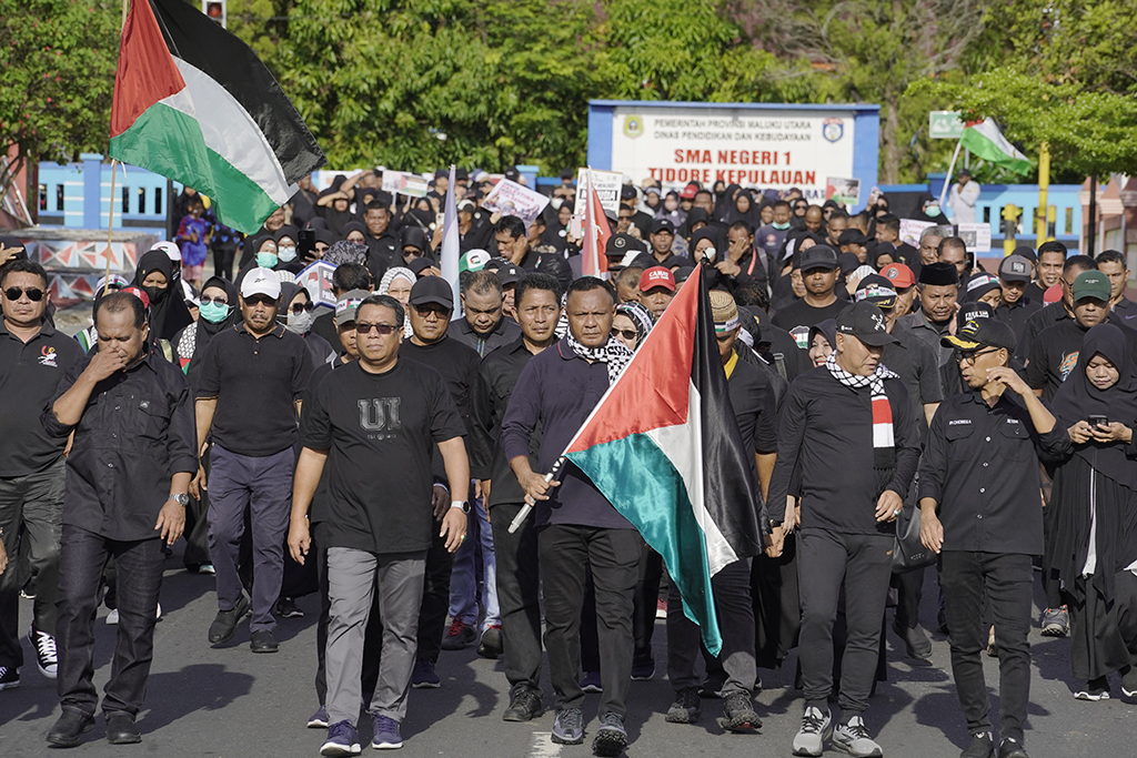 InfoPublik AKSI AKBAR TIDORE UNTUK PALESTINA