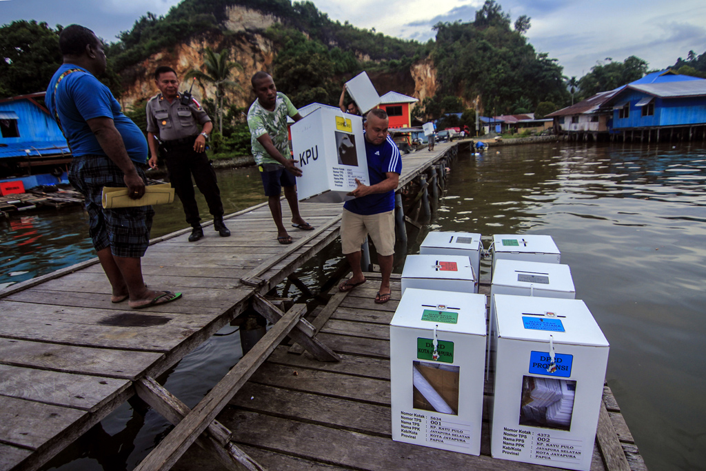 InfoPublik DISTRIBUSI LOGISTIK PEMILU PAPUA