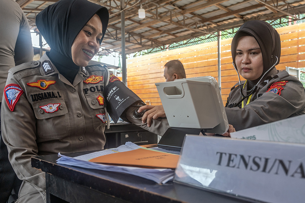 Infopublik Pemeriksaan Kesehatan Personel Pengamanan Tps