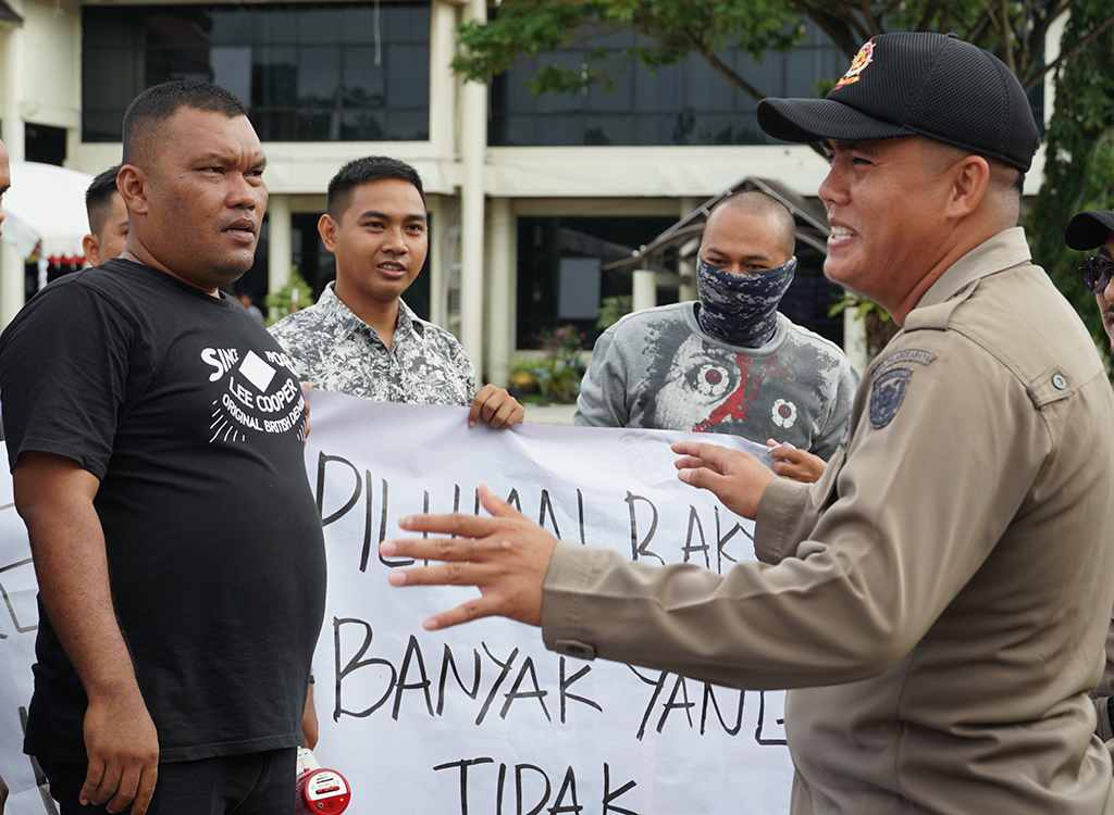 InfoPublik SIMULASI PENGAMANAN PEMILU Di PALANGKA RAYA