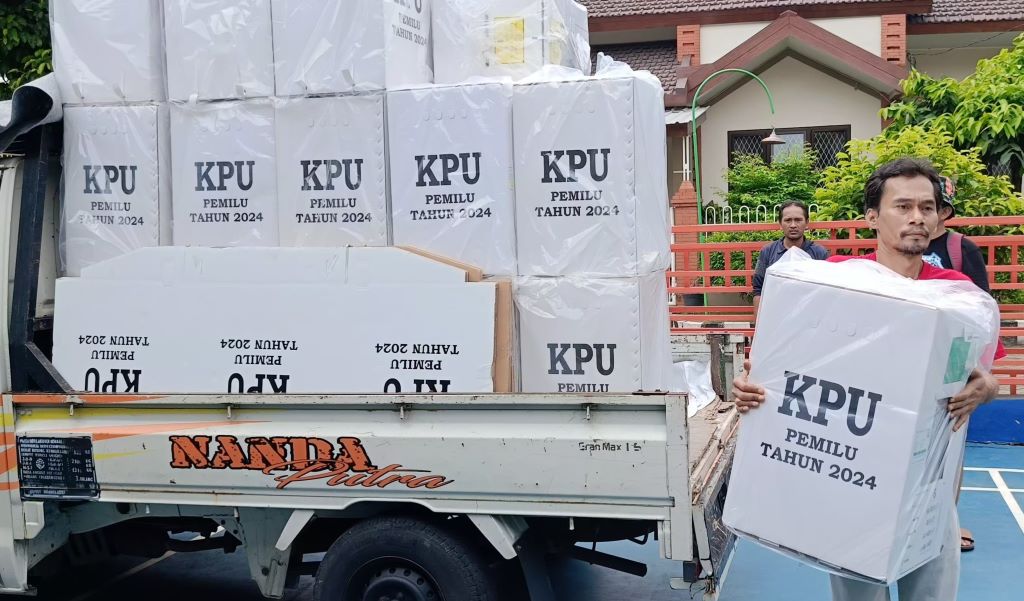 Infopublik Distribusi Paket Logistik Pemilu