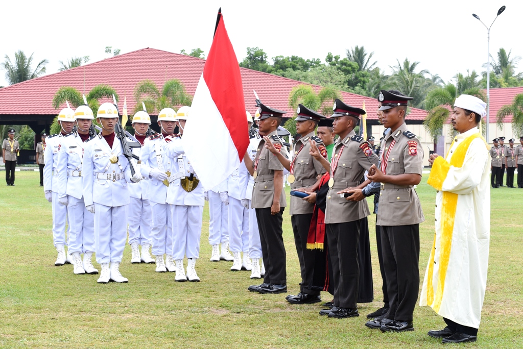 Infopublik Pengambilan Sumpah Bintara Polri