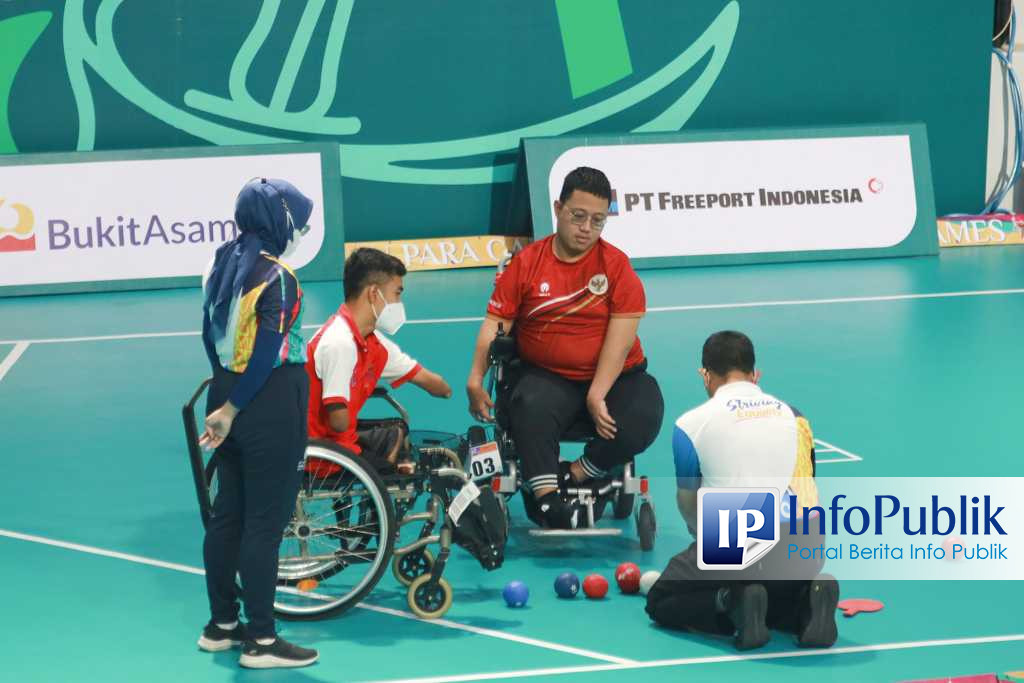 InfoPublik Indonesia Tambah Satu Emas dari Cabor Boccia