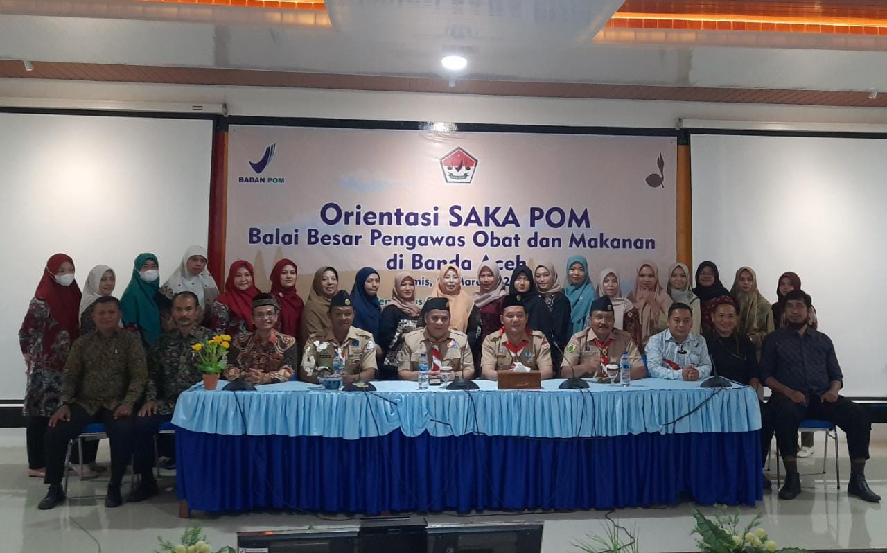 Gandeng Kwarda Aceh, BPOM Bina Pramuka Melalui Saka POM