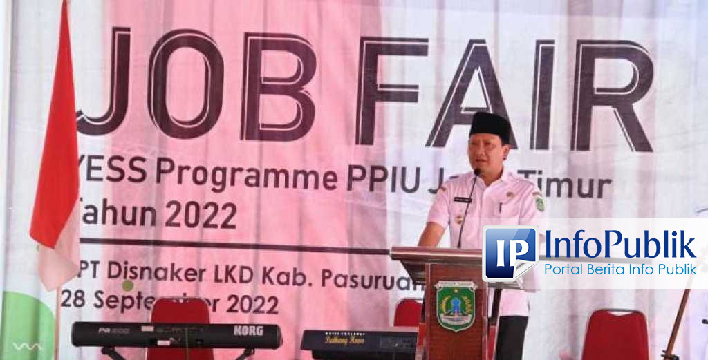 InfoPublik Pemkab Pasuruan Menggelar Job Fair YESS PPIU Jatim 2022