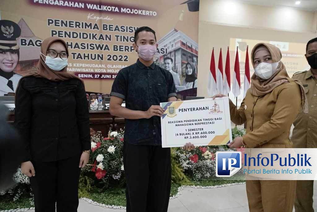 Infopublik Pemkot Mojokerto Beri Beasiswa Mahasiswa Putra Putri Daerah