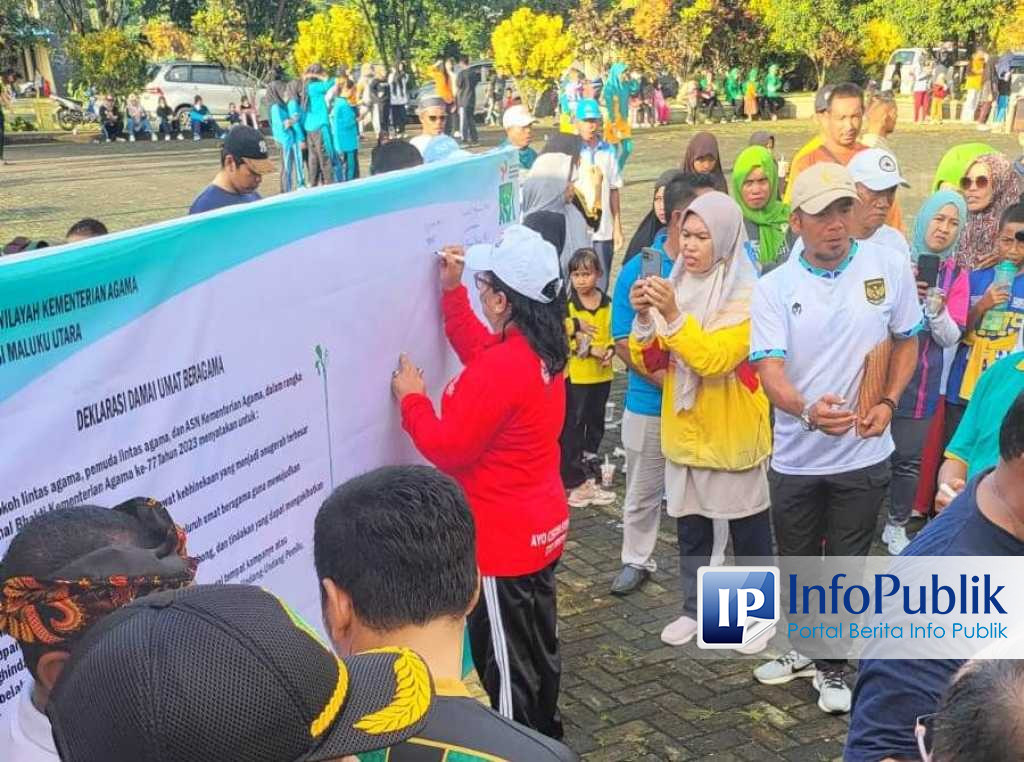 Infopublik Bkkbn Mitra Kerja Kementerian Agama Ikut Tanda Tangan Deklarasi Kerukunan