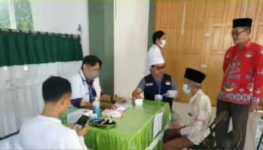 Infopublik Dinkes Kapuas Lakukan Pemeriksaan Kesehatan Ratusan Calon Jemaah Haji