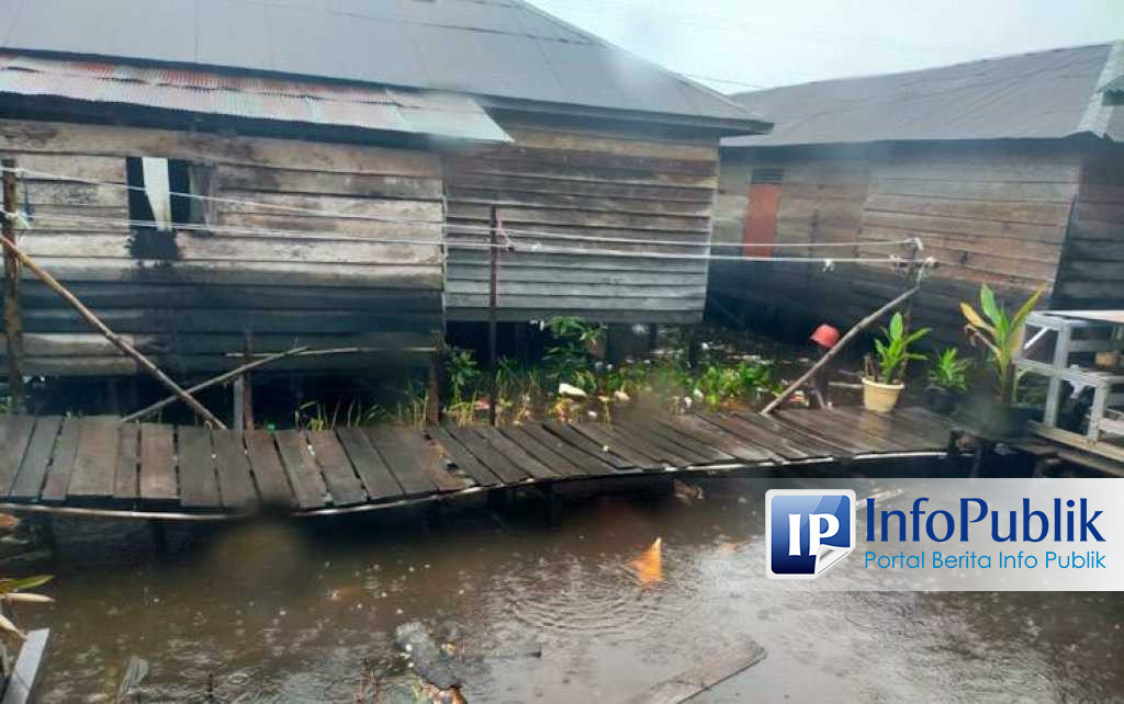 InfoPublik - Curah Hujan Tinggi Permukiman Di Bantaran Sungai Terancam ...