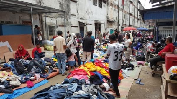 Infopublik Pedagang Pakaian Bekas Di Palembang Mulai Pindah Ke Blok A