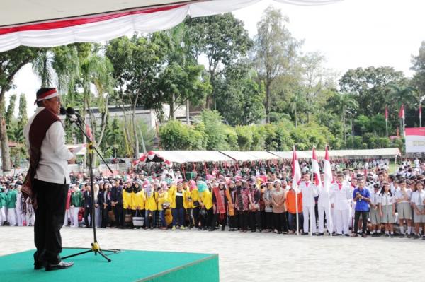 Infopublik Masyarakat Dari Lintas Generasi Ikut Apel Nusantara Bersatu Demi Nkri