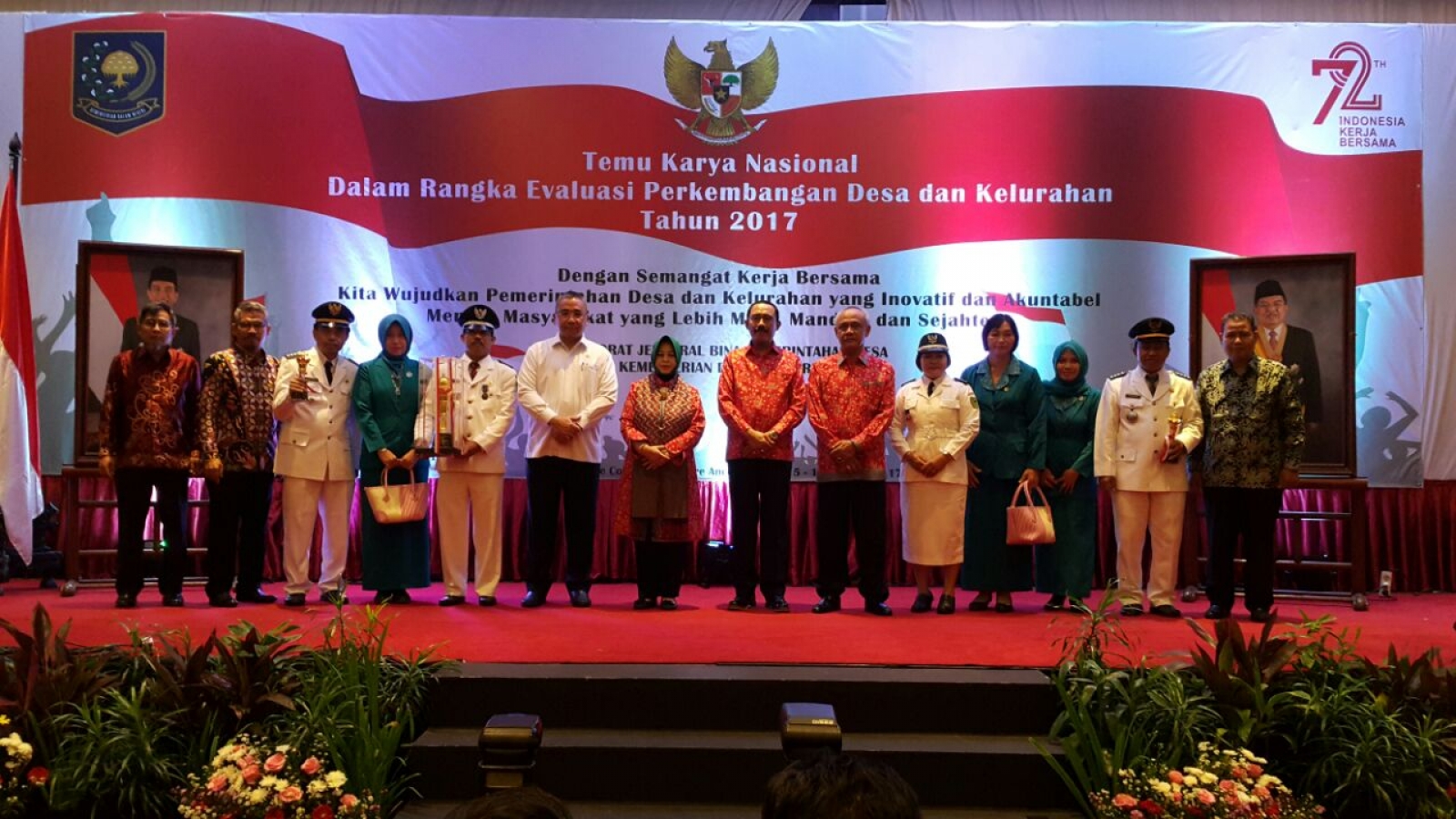 InfoPublik - Kaltim Juara I Lomba Kelurahan Tingkat Nasional