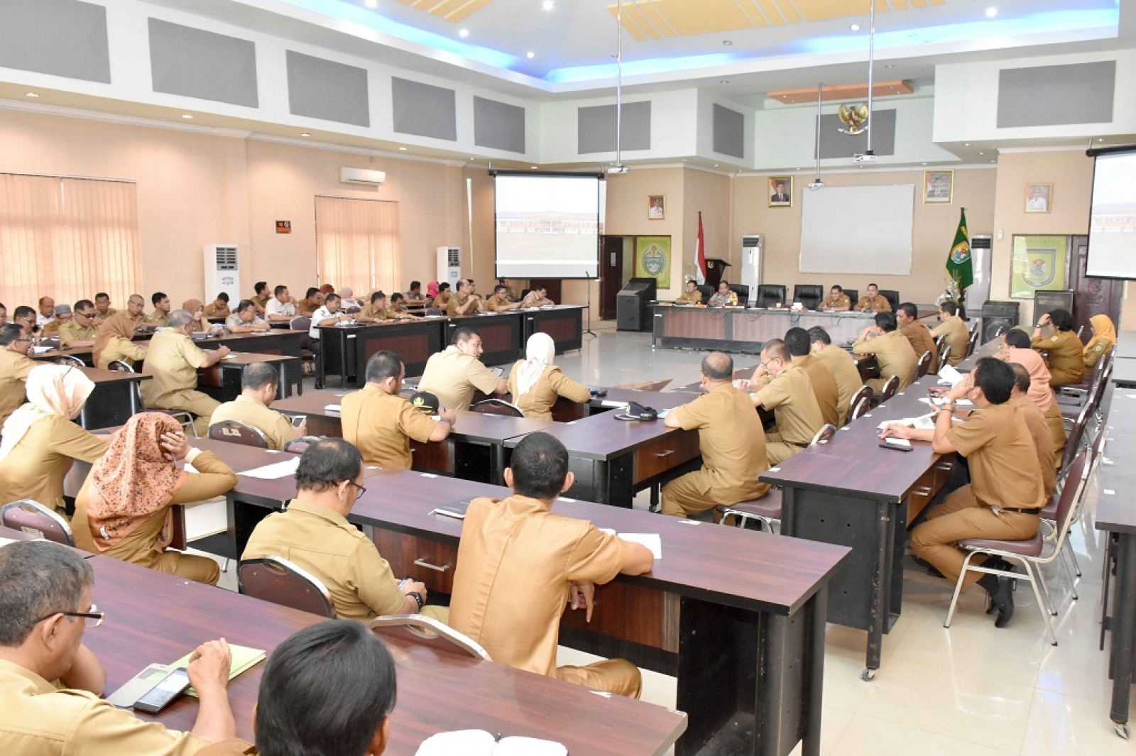 Infopublik Pemkab Sergai Gelar Rakor Pemerintahan Dan Pembangunan