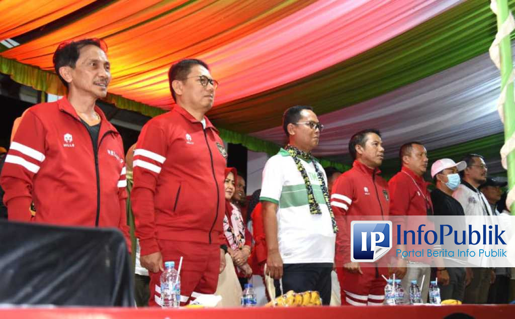 Infopublik Bupati Ceria Cup Jadi Ajang Pencarian Pemain Muda Terbaik