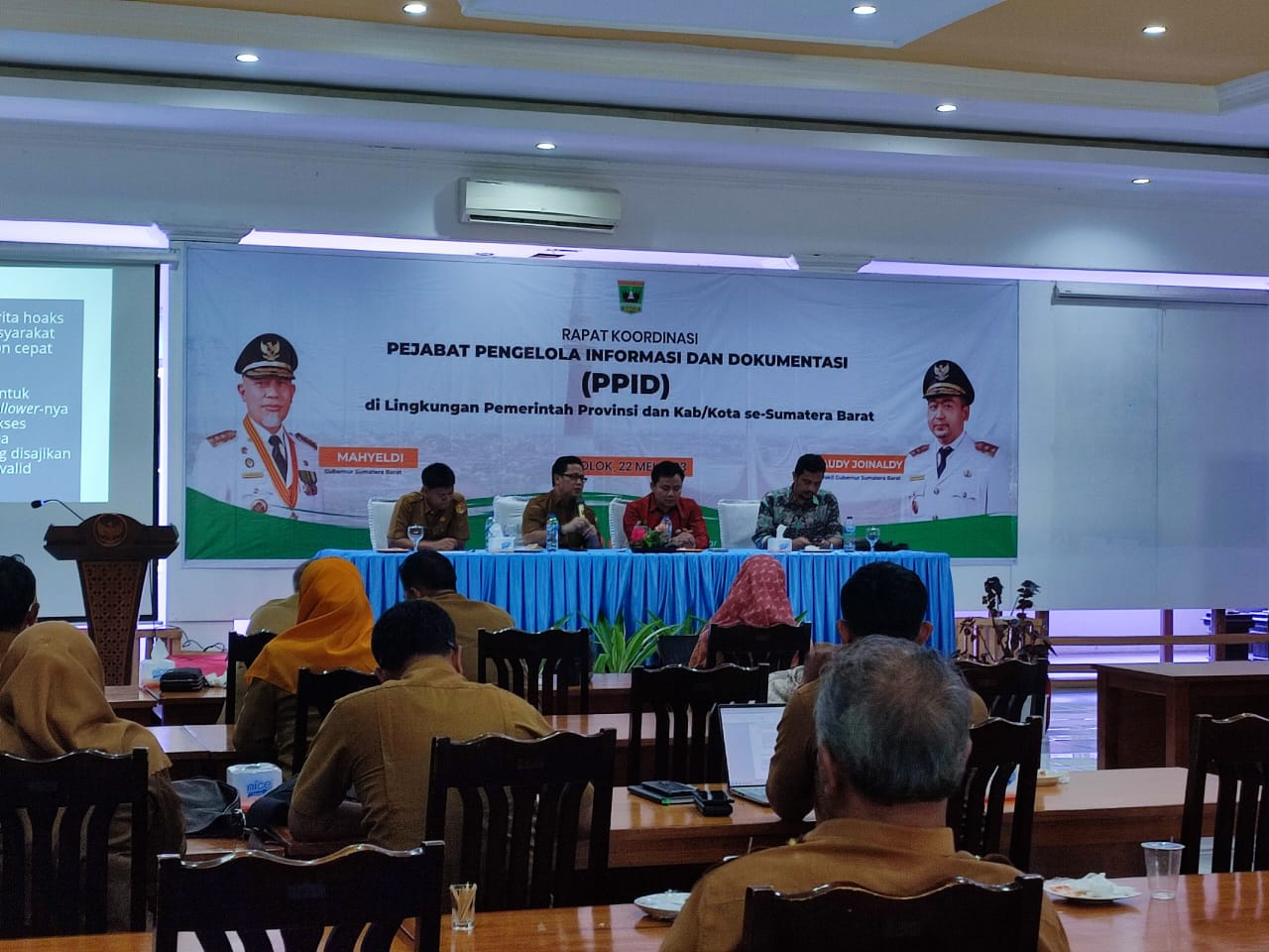 InfoPublik - Pemprov Sumbar Gelar Rakor PPID Kabupaten Dan Kota Se ...