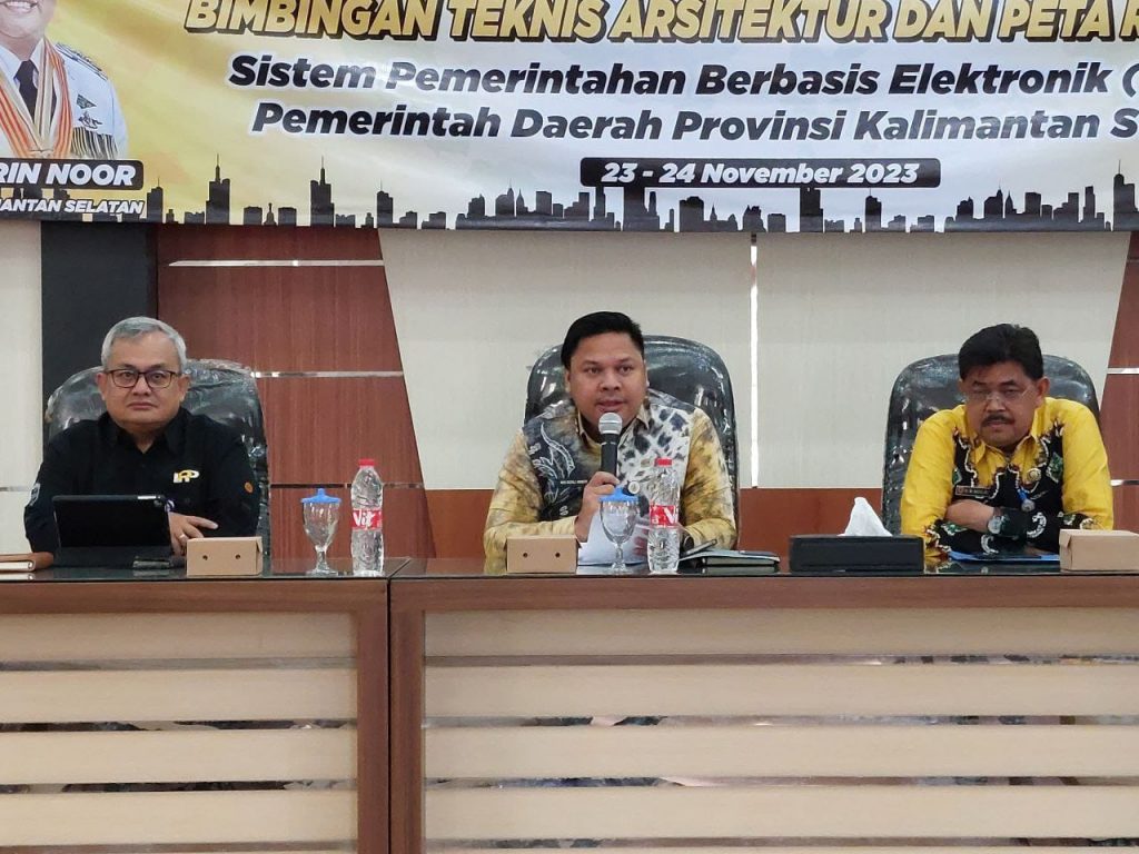 InfoPublik - Pemprov Kalsel Terus Kawal Arsitektur Dan Peta Rencana SPBE