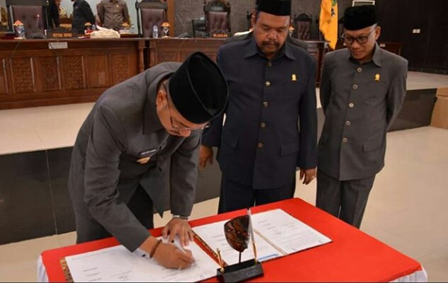 Infopublik Dprd Dan Pemkab Sinjai Tandatangani Nota Kesepakatan Kua Ppas Apbd Perubahan 2019