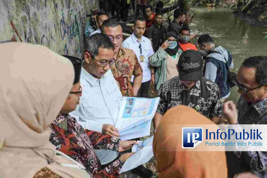 InfoPublik Antisipasi Banjir Pemprov DKI Bangun Sheet Pile Meter Di Kali Pesanggrahan