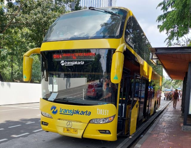 InfoPublik - Libur Lebaran 2022, Bus Tingkat Wisata Transjakarta ...