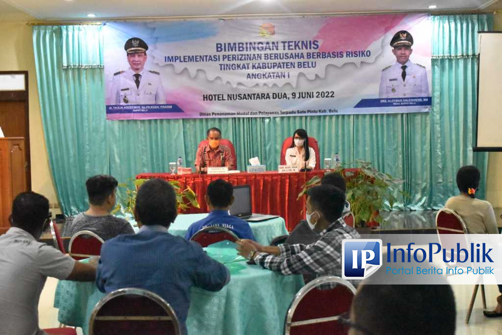 InfoPublik - DPMPTSP Kabupaten Belu Gelar Bimtek Implementasi Perizinan ...