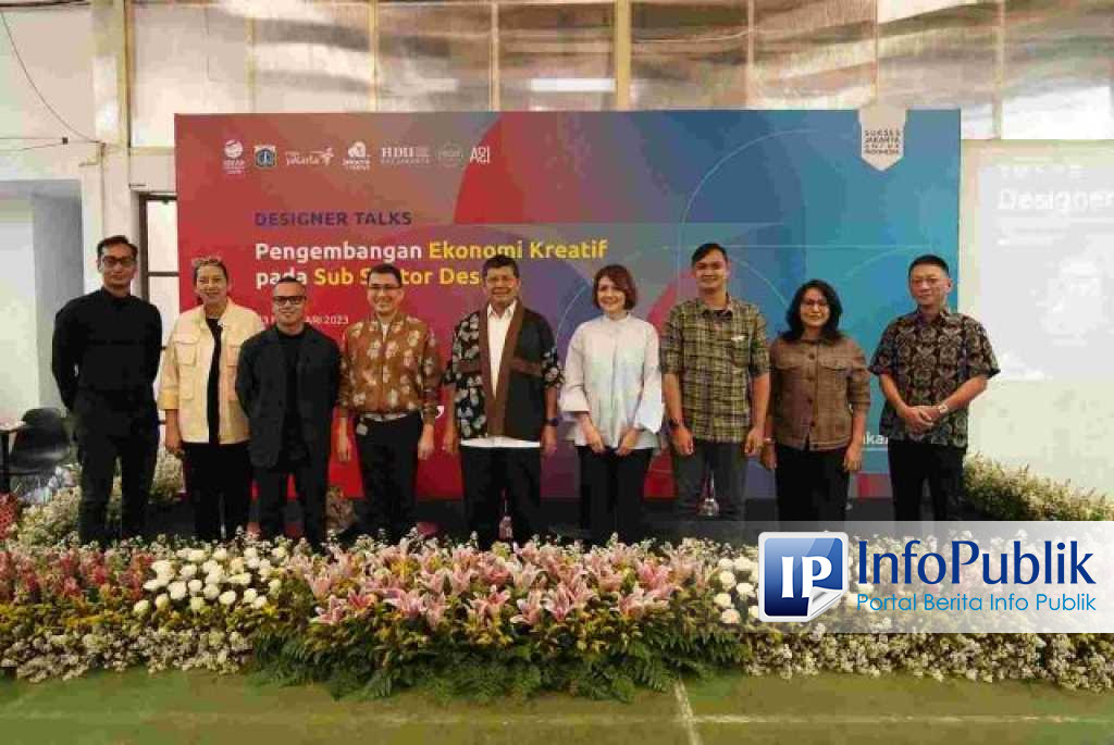 InfoPublik - Disparekraf DKI Jakarta Gelar Designer Talks