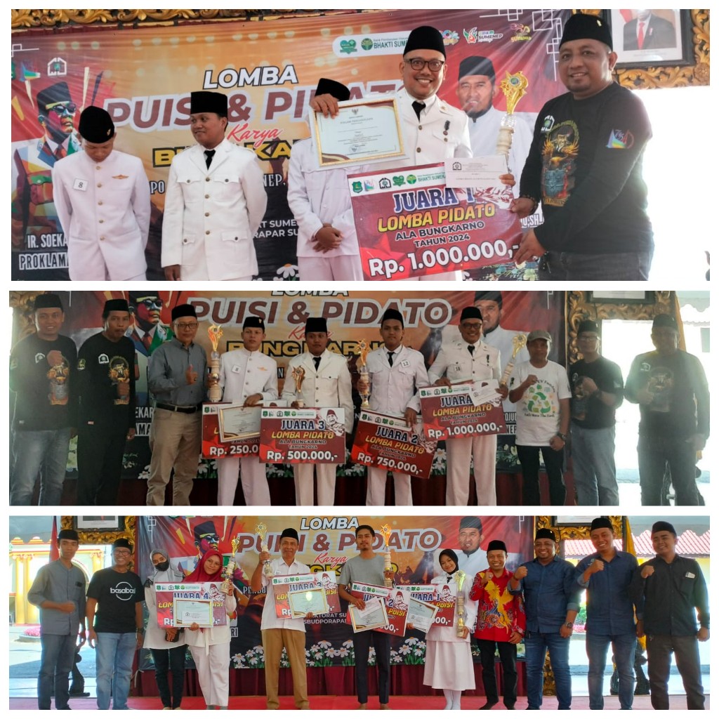 Infopublik Iwo Sumenep Sukses Gelar Lomba Baca Puisi Dan Pidato Karya Bung Karno