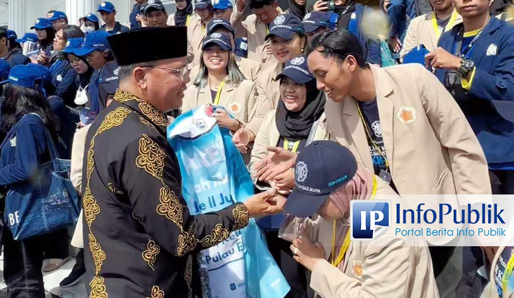 InfoPublik - Gubernur Rohidin Lepas Mahasiswa KKN Kolaborasi UNIB Dan ...