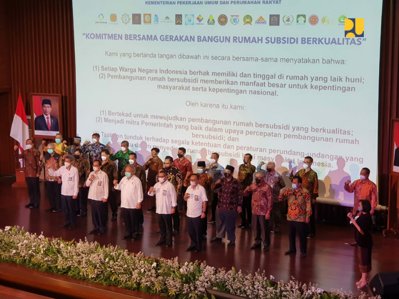 Infopublik Kementerian Pupr Canangkan Gerakan Bangun Rumah Subsidi Berkualitas