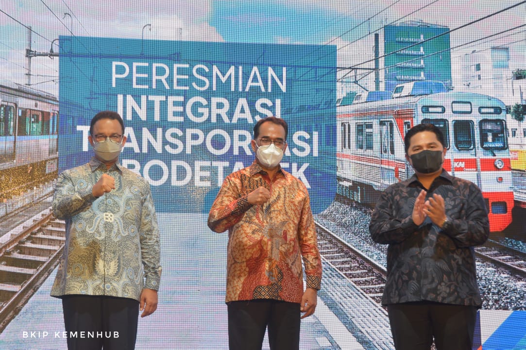 InfoPublik - Kemenhub Dukung Integrasi Transportasi Massal Jabodetabek