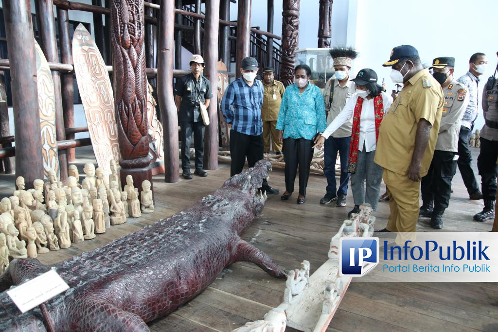 Infopublik Dorong Pertumbuhan Ekonomi Kreatif Asmat Lewat Pelestarian Warisan Budaya